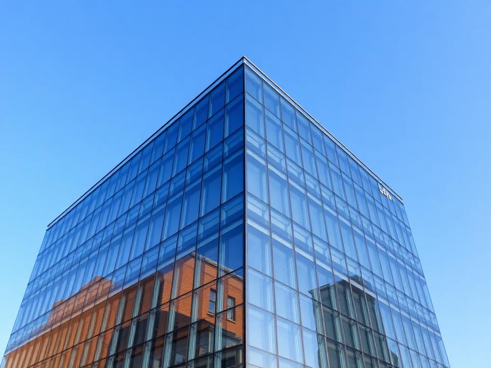 Modern corporate building